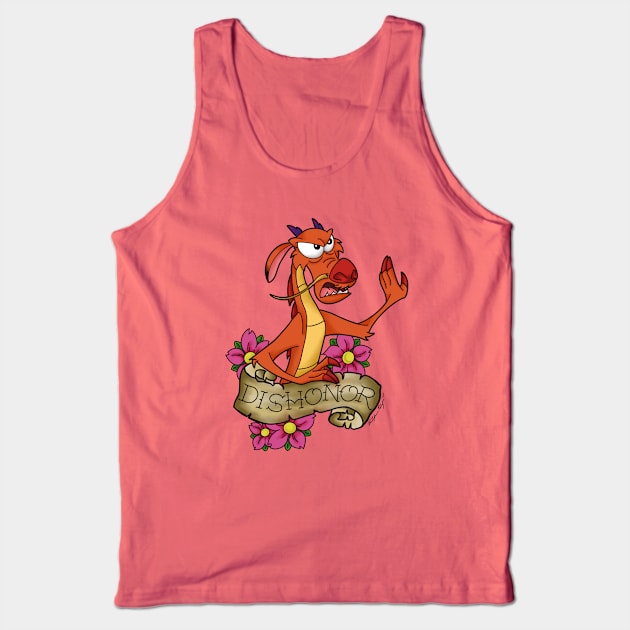 Mushu Tank Top by Kitopher Designs